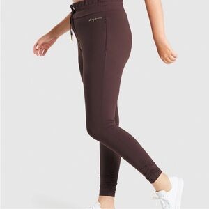 Gymshark x Whitney Simmons Fitted Jogger, Chocolate, Size Small